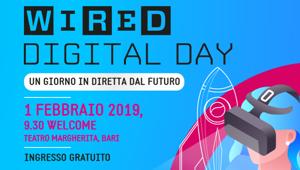 Wired Italia torna nel sud Italia per la seconda edizione di Wired Digital Day: appuntamento il primo febbraio a Bari