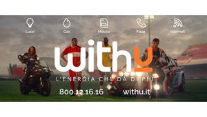 Withu va in onda su Mediaset con Franco Morbidelli, Kevin Price Boateng, Tony Easley e Umberto Scandola. Creatività di Evolution Doing