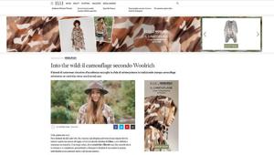 Woolrich sceglie Elle.it per la nuova campagna 'Ritorno all’Eden'