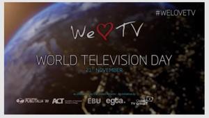 Sulle reti Mediaset lo spot per la Giornata mondiale della tv