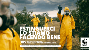 Giornata Mondiale dell'Alimentazione. WWF lancia la campagna 'Oggi #IlPandaSiamoNoi', non c'è salute umana in una natura inquinata. In collaborazione con Accenture Song