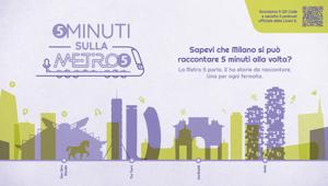 YAM112003 firma “5 minuti sulla Metro 5”, il podcast che racconta la città