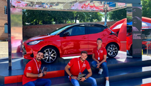 Event's Way vince la gara e organizza il roadshow di lancio della nuova Toyota Yaris creando una innovativa struttura espositiva high-tech