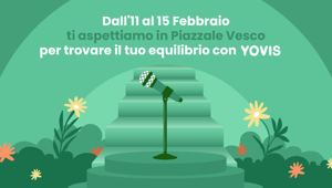 Yovis a Casa Kiss Kiss per tutta la durata della kermesse sanremese 2025 con lo spazio dedicato “YOVIS: la casa del benessere" in collaborazione con Initiative Studios