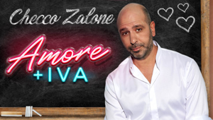 Al via in prima serata su Canale 5 "Amore + Iva", lo spettacolo da record di Checco Zalone