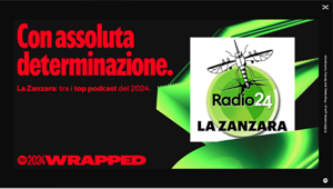 "Sex & the Economy" e "La Zanzara" di Radio 24 sono tra i podcast più ascoltati del 2024 su Spotify