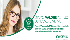 Campagna integrata per il lancio della nuova promozione Zeiss e GreenVision