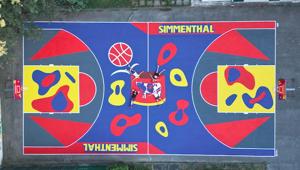 ZooCom con EssenceMediaCom per il Simmenthal Playground. A Milano inaugurato un campo da basket artistico