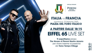 Con la collaborazione di Alphaomega Peroni Nastro Azzurro Terzo Tempo Village torna allo Stadio Olimpico per il secondo appuntamento del Torneo Sei Nazioni. Special Guest Eiffel 65