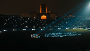 Quando lo sport diventa spettacolo: l’Hub Sport di Next Different firma il Laser Show al Dall’Ara per Castel Guelfo The Style Outlets