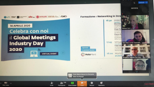 Global Meeting Industry Day. "Gli eventi live rinasceranno più forti di prima". Tavola rotonda e brindisi virtuale da Guinness World Record